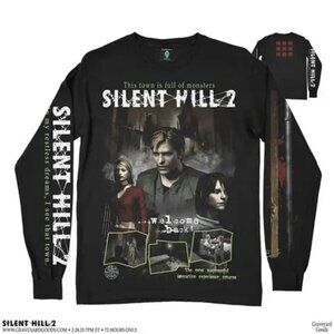 Silent Hill 2 Graveyard Goods Longsleeve Graphic Shirt